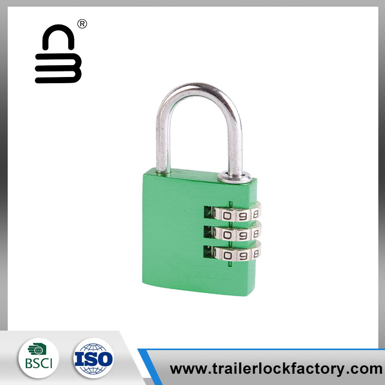 3 Padlock Alúmanam Teaglaim Digiteach Cód