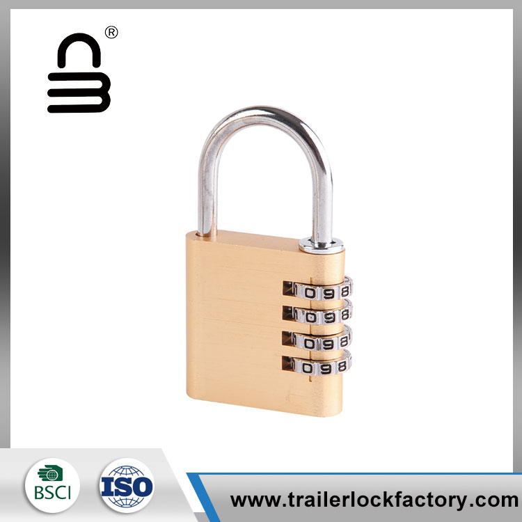 Padlock Suitcase Taistil Teaglaim Uimhir Alúmanam