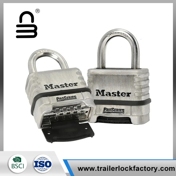 Padlock Pasfhocal 4-Digit Dualgas Trom